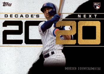 2020 Topps - Decade's Next #DN-22 Nico Hoerner Front