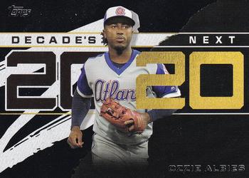 2020 Topps - Decade's Next Black #DN-16 Ozzie Albies Front