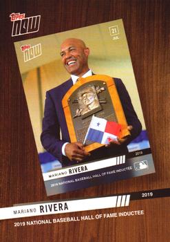 2020 Topps - Topps Now Review 2019 #TNR-7 Mariano Rivera Front