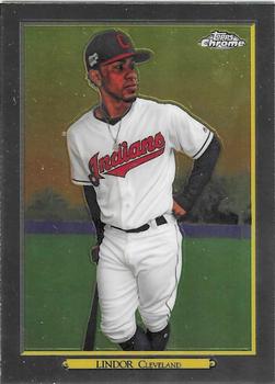 2020 Topps - Turkey Red 2020 Chrome (Series 1) #TRC-26 Francisco Lindor Front