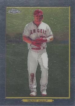 2020 Topps - Turkey Red 2020 Chrome (Series 1) #TRC-46 Mike Trout Front