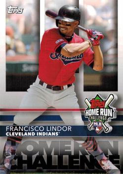 2020 Topps - Home Run Challenge (Series One) #HRC-10 Francisco Lindor Front