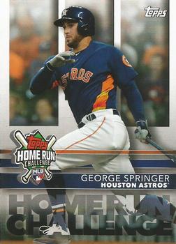 2020 Topps - Home Run Challenge (Series One) #HRC-14 George Springer Front