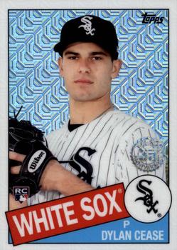 2020 Topps - 1985 Topps Baseball 35th Anniversary Chrome Silver Pack (Series One) #85C-10 Dylan Cease Front