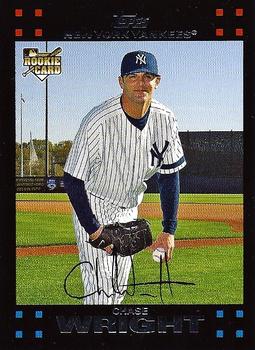 2007 Topps - Rookies #6 Chase Wright Front