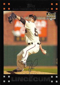 2007 Topps - Rookies #12 Tim Lincecum Front