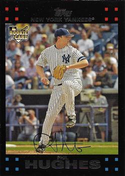 2007 Topps - Rookies #13 Phil Hughes Front