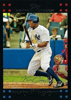 2007 Topps - New York Yankees #5 Kevin Thompson Front