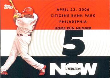 2007 Topps - Generation Now #GN5 Ryan Howard Front