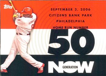 2007 Topps - Generation Now #GN50 Ryan Howard Front