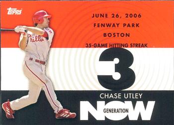 2007 Topps - Generation Now #GN53 Chase Utley Front