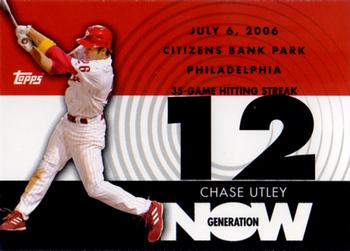 2007 Topps - Generation Now #GN62 Chase Utley Front