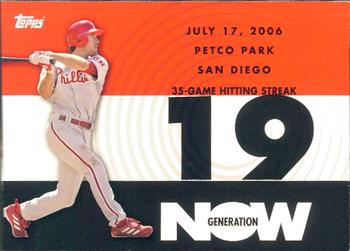 2007 Topps - Generation Now #GN69 Chase Utley Front