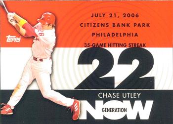 2007 Topps - Generation Now #GN72 Chase Utley Front