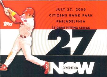 2007 Topps - Generation Now #GN77 Chase Utley Front