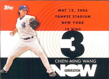 2007 Topps - Generation Now #GN87 Chien-Ming Wang Front