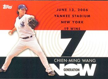 2007 Topps - Generation Now #GN91 Chien-Ming Wang Front