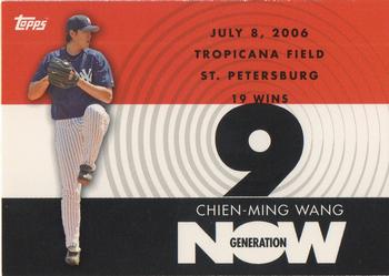 2007 Topps - Generation Now #GN93 Chien-Ming Wang Front