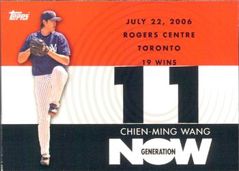 2007 Topps - Generation Now #GN95 Chien-Ming Wang Front