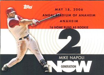2007 Topps - Generation Now #GN104 Mike Napoli Front