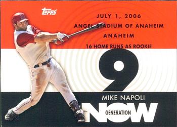 2007 Topps - Generation Now #GN111 Mike Napoli Front