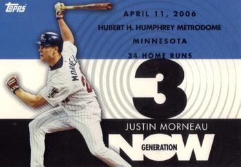 2007 Topps - Generation Now #GN119 Justin Morneau Front