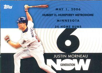 2007 Topps - Generation Now #GN122 Justin Morneau Front