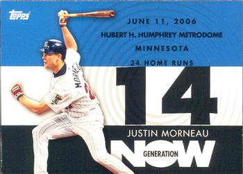 2007 Topps - Generation Now #GN130 Justin Morneau Front