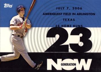 2007 Topps - Generation Now #GN139 Justin Morneau Front