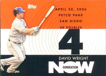 2007 Topps - Generation Now #GN150 David Wright Front