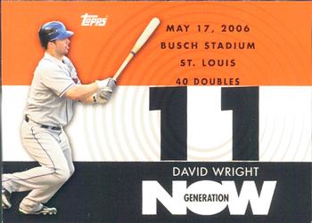 2007 Topps - Generation Now #GN157 David Wright Front