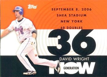 2007 Topps - Generation Now #GN182 David Wright Front