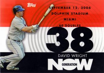 2007 Topps - Generation Now #GN184 David Wright Front
