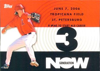 2007 Topps - Generation Now #GN189 Jered Weaver Front