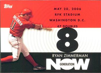 2007 Topps - Generation Now #GN226 Ryan Zimmerman Front