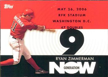2007 Topps - Generation Now #GN227 Ryan Zimmerman Front