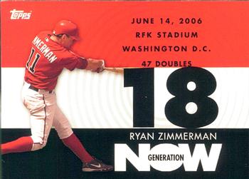 2007 Topps - Generation Now #GN236 Ryan Zimmerman Front