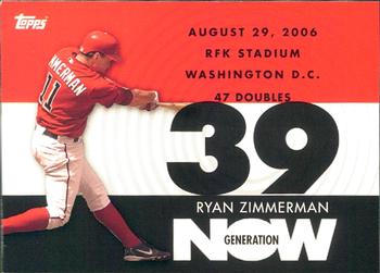 2007 Topps - Generation Now #GN257 Ryan Zimmerman Front