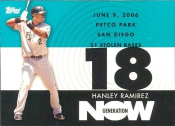 2007 Topps - Generation Now #GN316 Hanley Ramirez Front