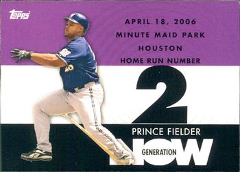 2007 Topps - Generation Now #GN398 Prince Fielder Front