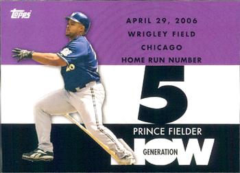 2007 Topps - Generation Now #GN401 Prince Fielder Front