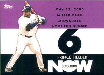 2007 Topps - Generation Now #GN402 Prince Fielder Front