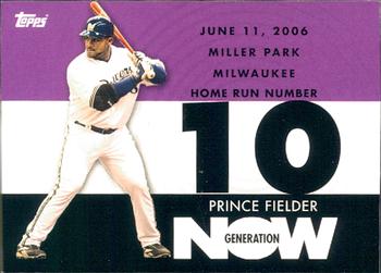 2007 Topps - Generation Now #GN406 Prince Fielder Front