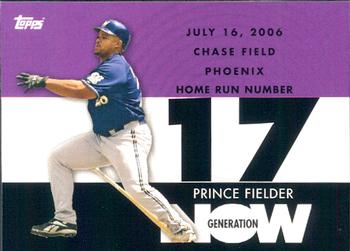 2007 Topps - Generation Now #GN413 Prince Fielder Front