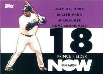 2007 Topps - Generation Now #GN414 Prince Fielder Front