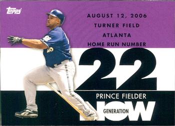 2007 Topps - Generation Now #GN418 Prince Fielder Front