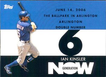 2007 Topps - Generation Now #GN430 Ian Kinsler Front