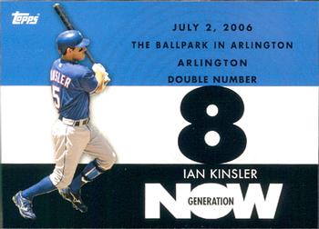 2007 Topps - Generation Now #GN432 Ian Kinsler Front