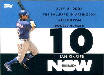 2007 Topps - Generation Now #GN434 Ian Kinsler Front