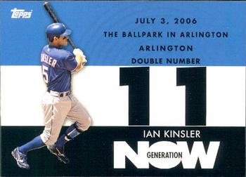 2007 Topps - Generation Now #GN435 Ian Kinsler Front